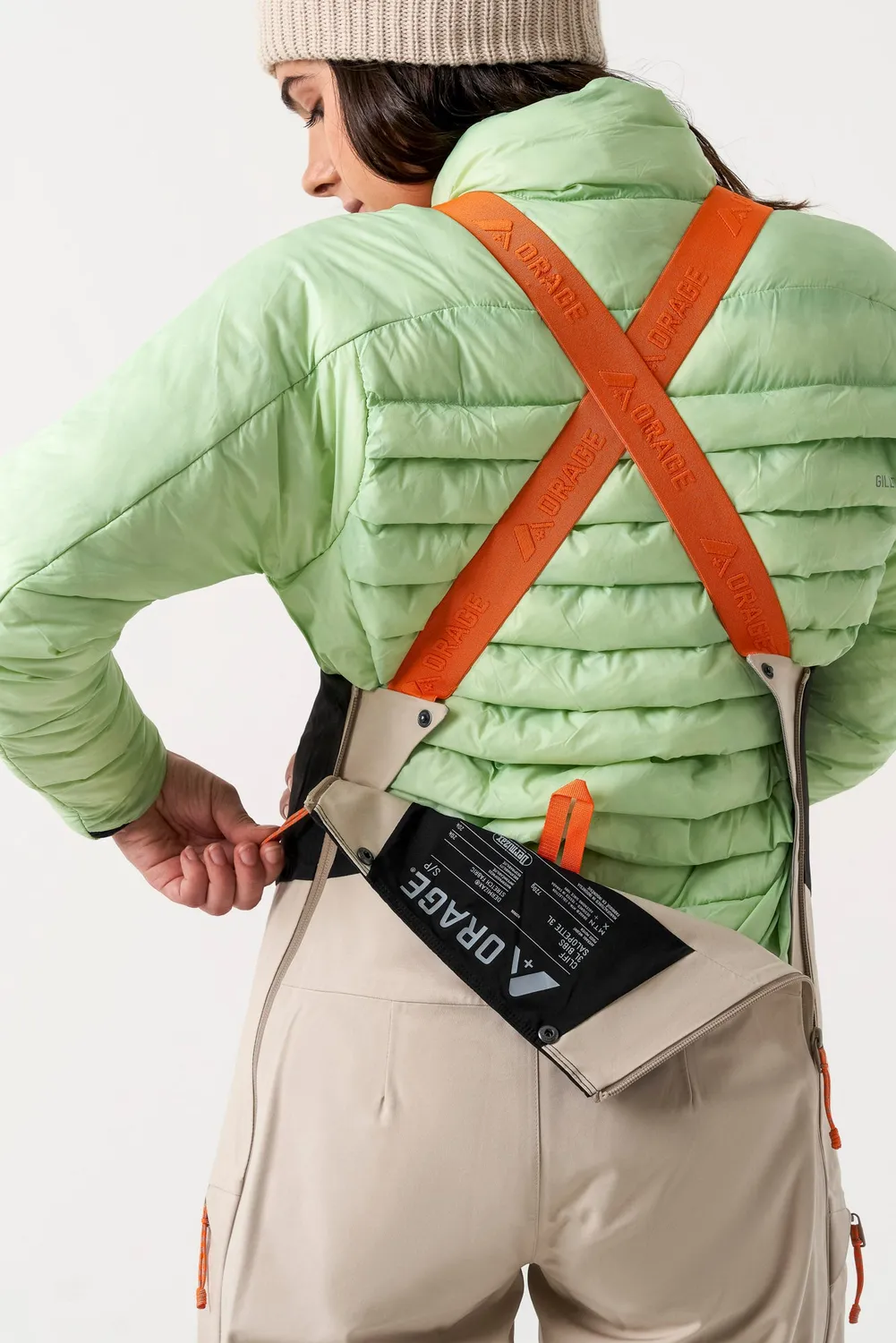 Orage MTN-X Cliff 3L salopette ski femme bouleau grand froid