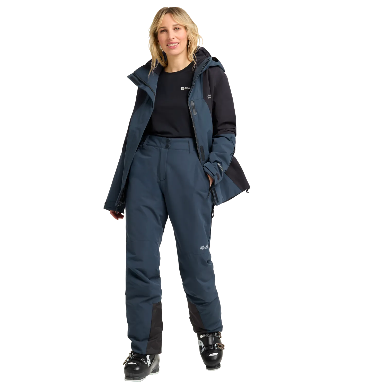 Jack Wolfskin Flowline pantalon ski femme chaud