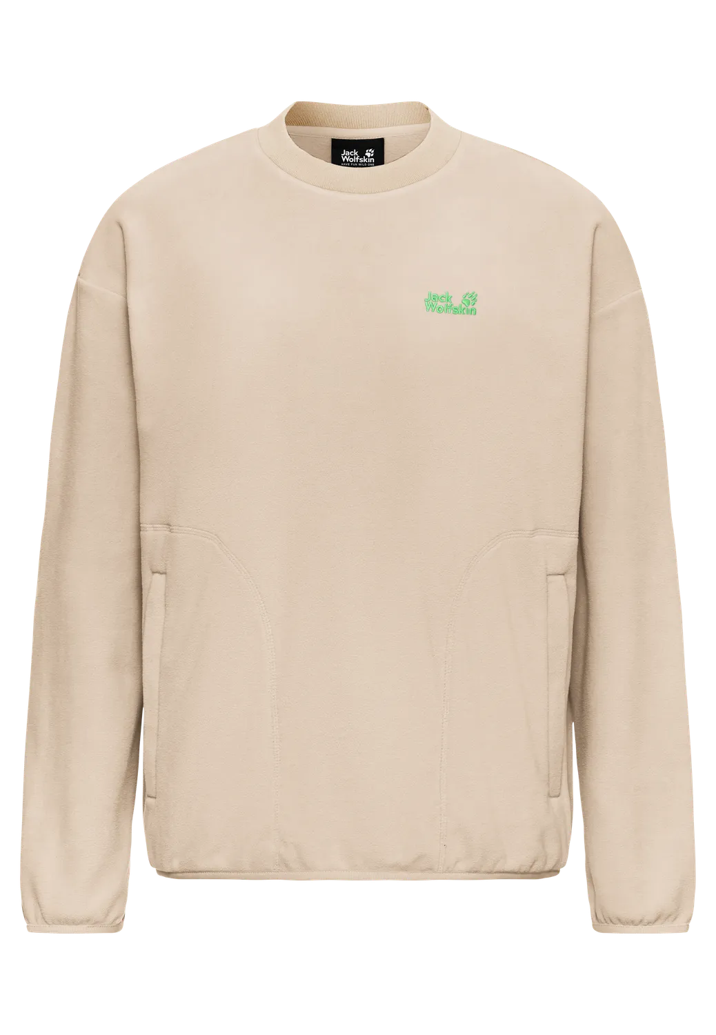 Jack Wolfskin Find The Wild Crewneck W sweat femme polaire