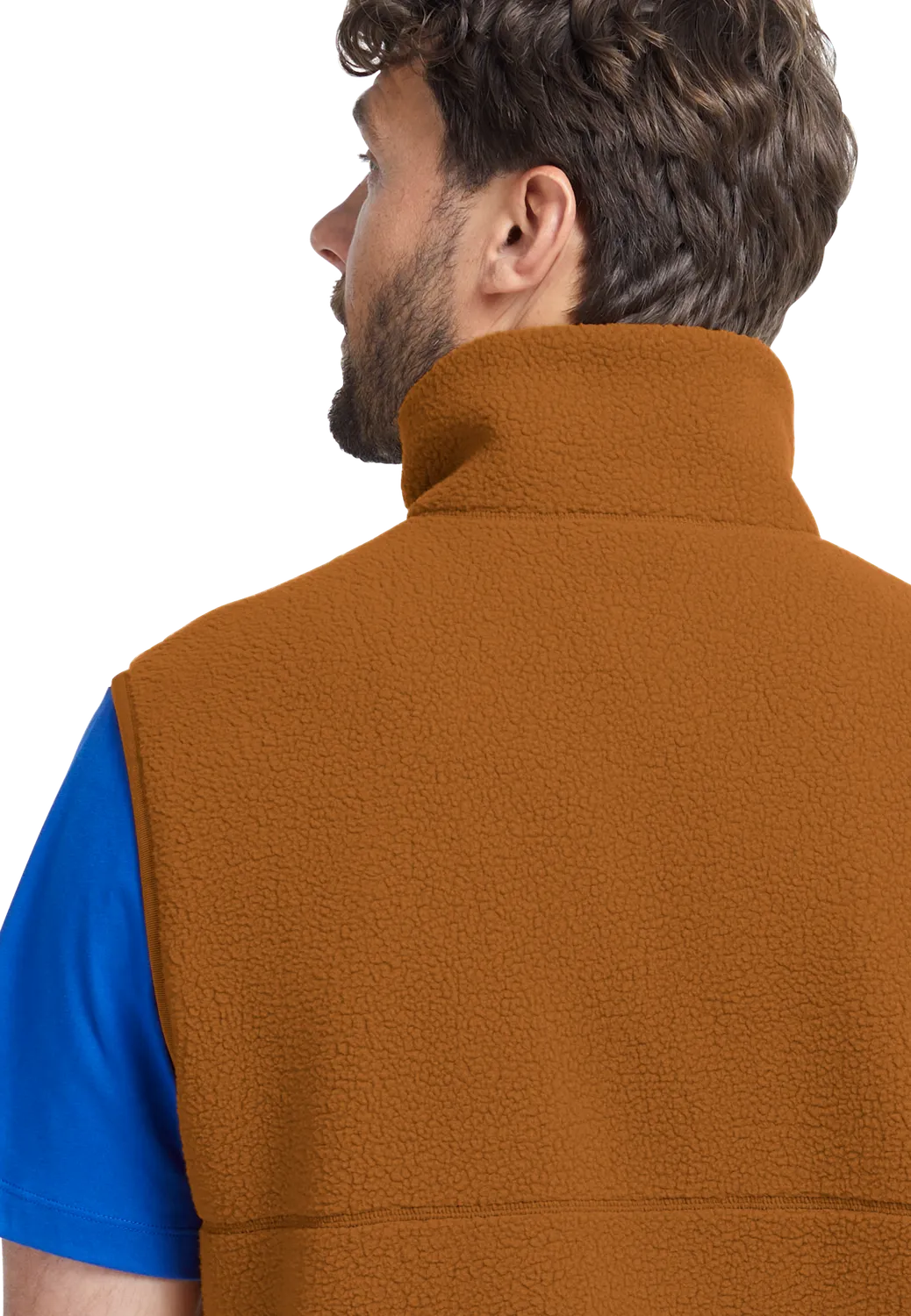 Jack Wolfskin Lite Curl Vest M gilet polaire col montant