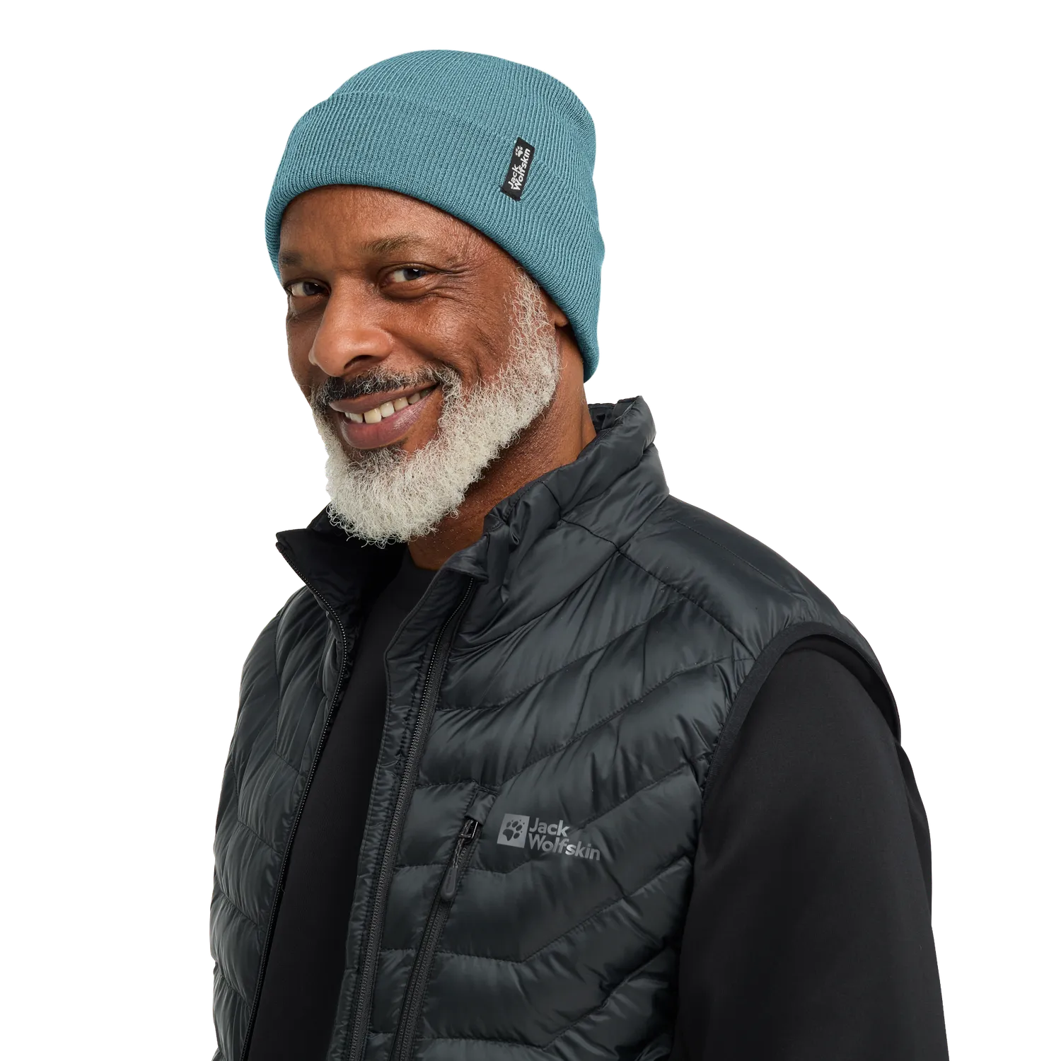 Jack Wolfskin Rib Beanie bonnet hiver côtelé taille unique
