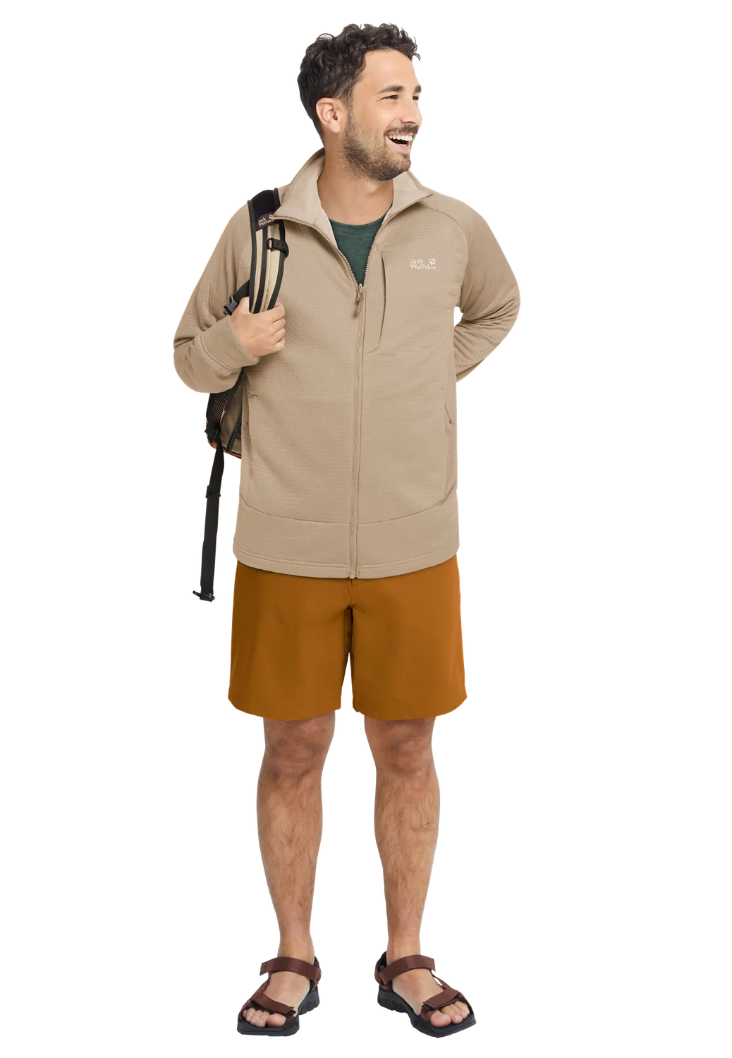 Jack Wolfskin Anytrail FZ M polaire homme 3 en 1
