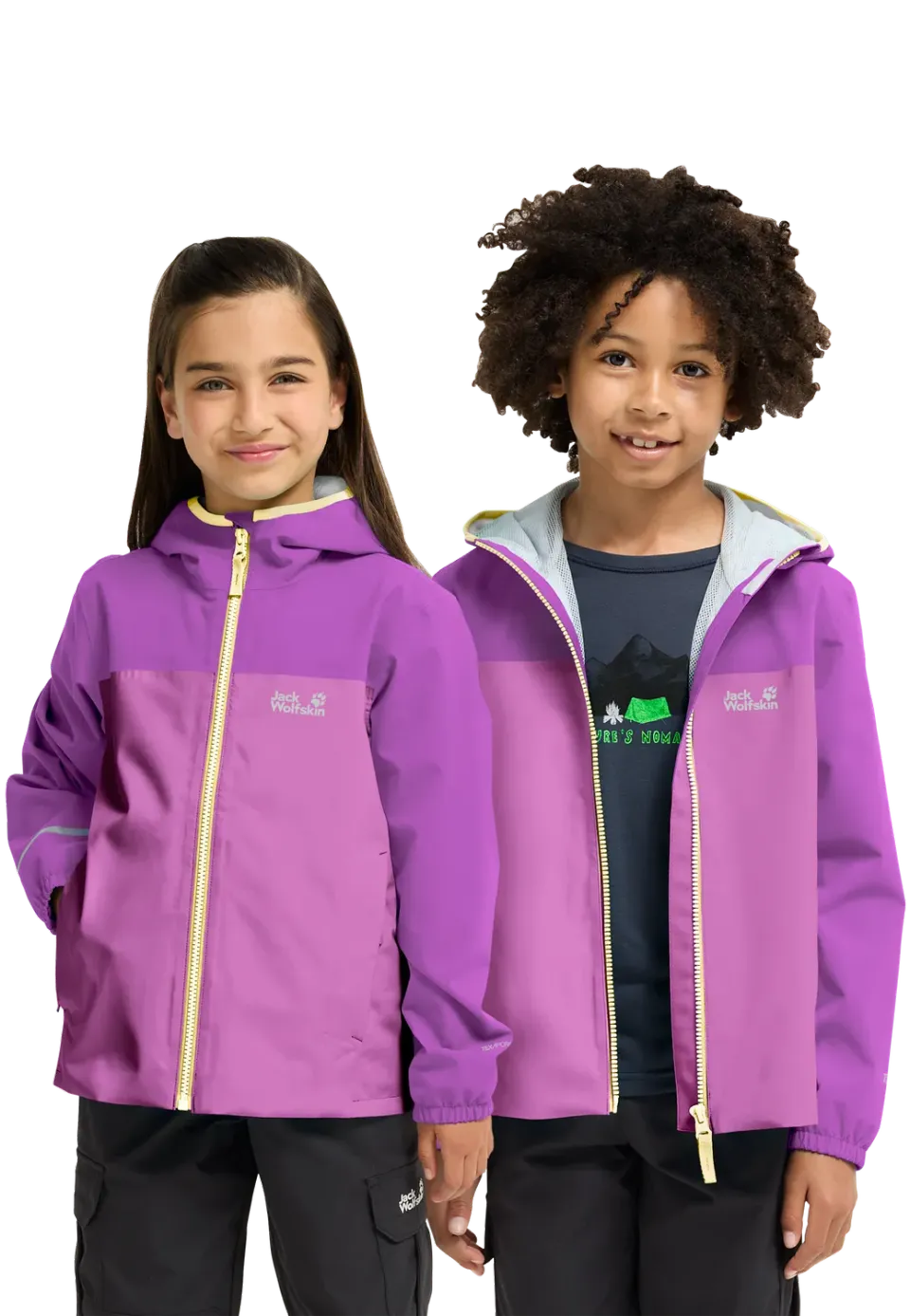 Jack Wolfskin Adventuretribe 2L Jkt K veste enfant imperméable