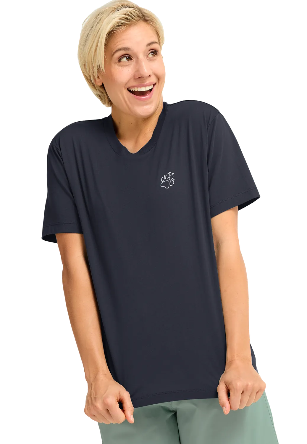 Jack Wolfskin Curious T W t-shirt femme coton détente