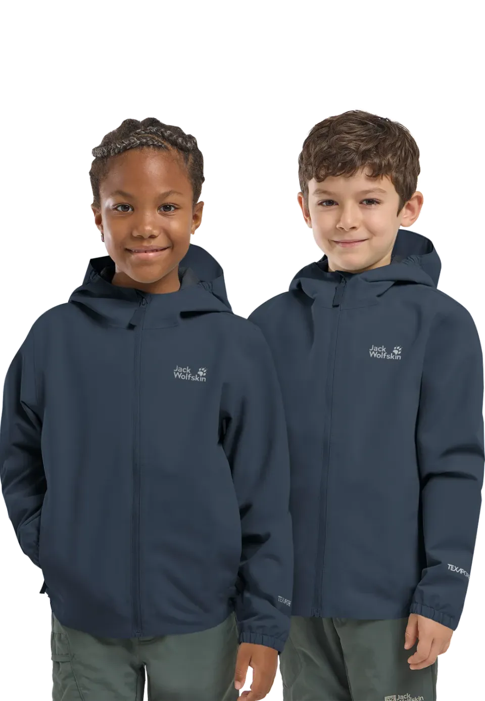 Jack Wolfskin Flaze Jacket K veste pluie enfant imperméable