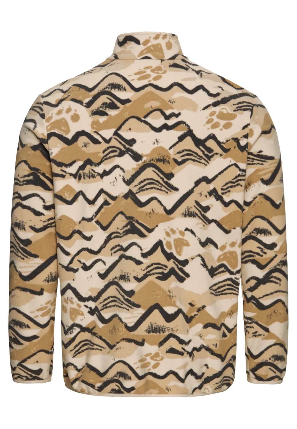 Jack Wolfskin Paw Era 100 polaire homme demi-zip