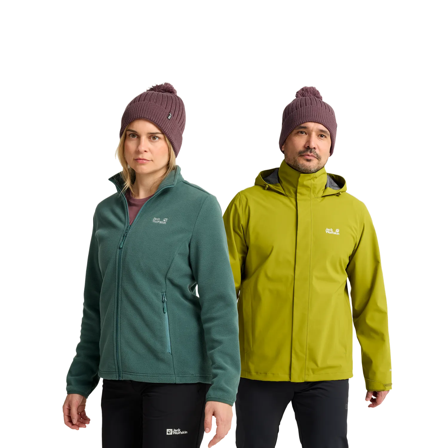 Jack Wolfskin Pom Pom Beanie bonnet pompon laine unisexe