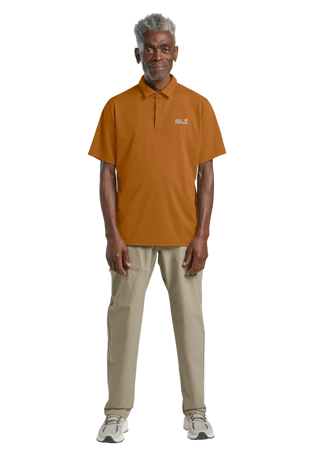 Jack Wolfskin Delgami Polo M Polo homme respirant