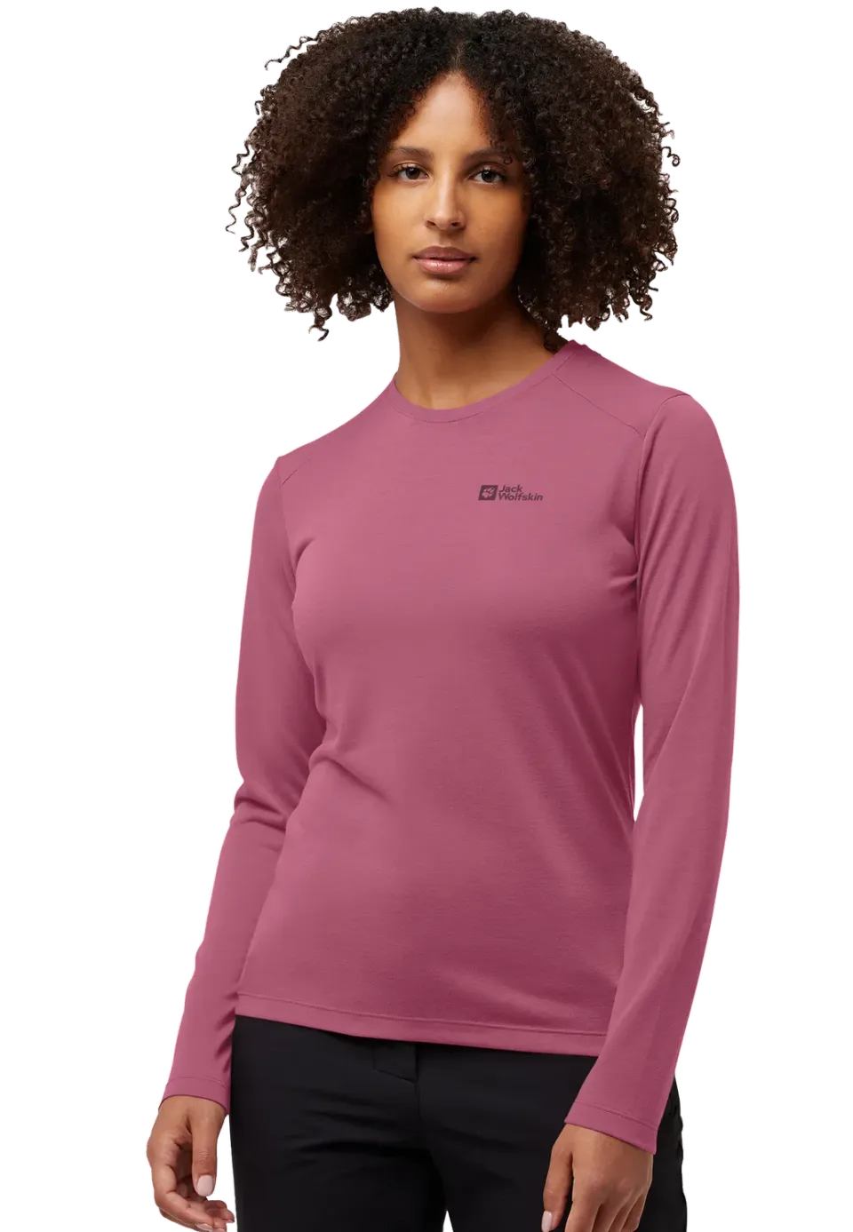 Jack Wolfskin Vonnan LS T W t-shirt manches longues anti-odeur