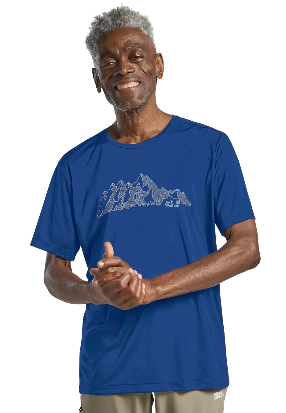 Jack Wolfskin Peak Graphic T t-shirt homme respirant