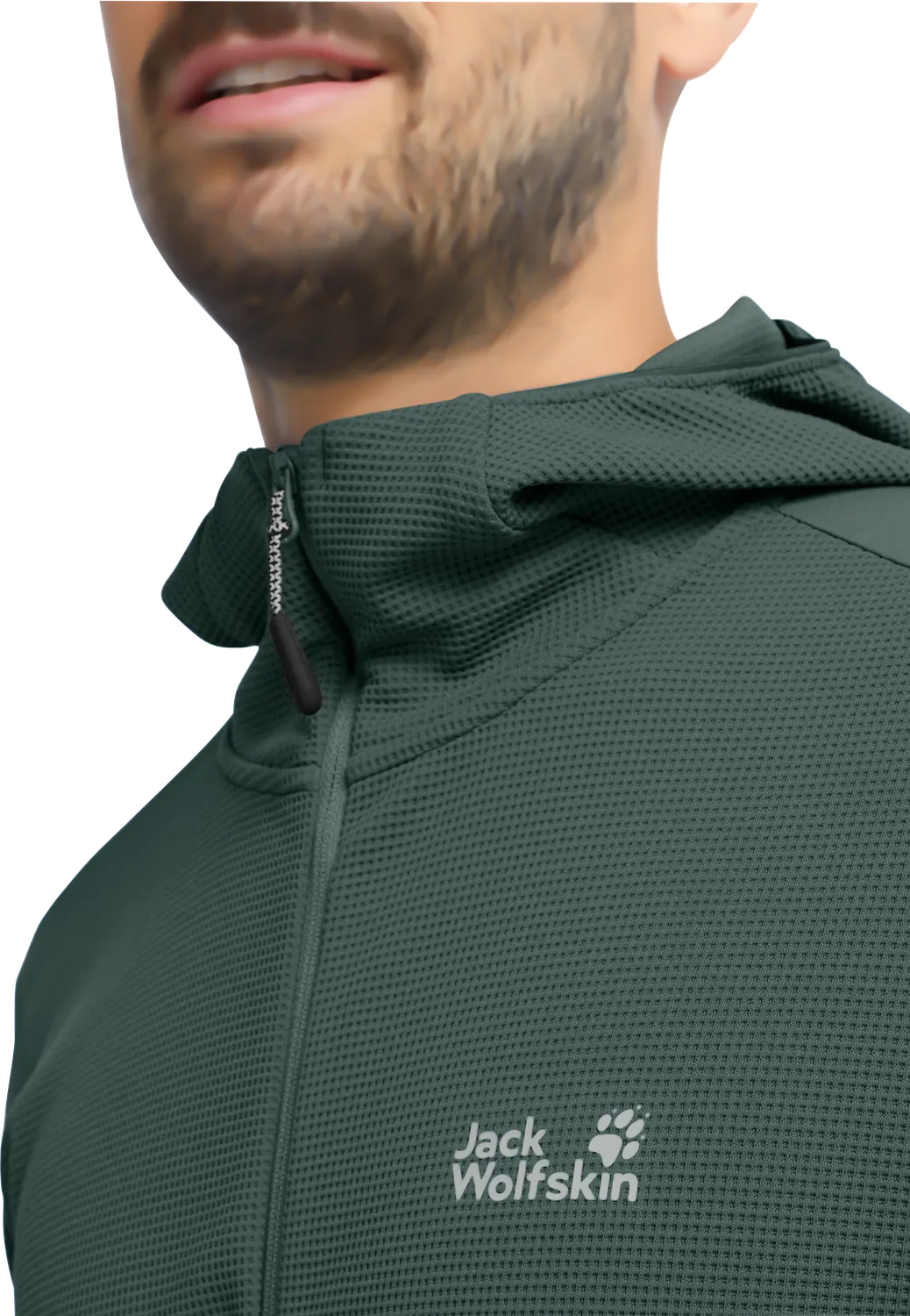 Jack Wolfskin Ridge Hike Hooded FZ M polaire capuche