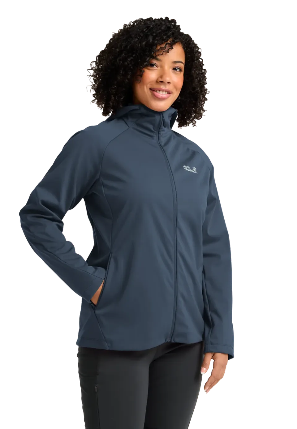 Jack Wolfskin Hike With Me Hoody W veste femme coupe-vent