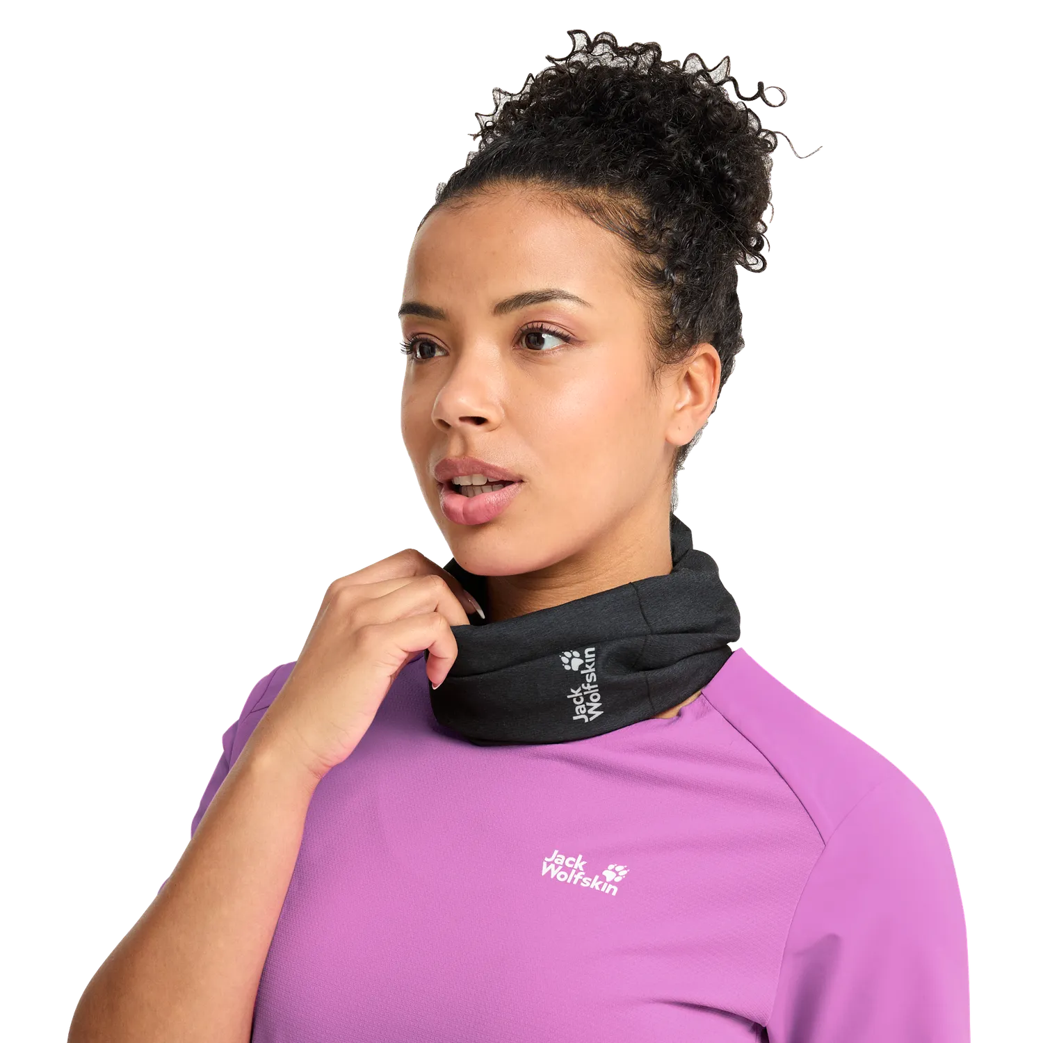 Jack Wolfskin Solid tour de cou tube stretch