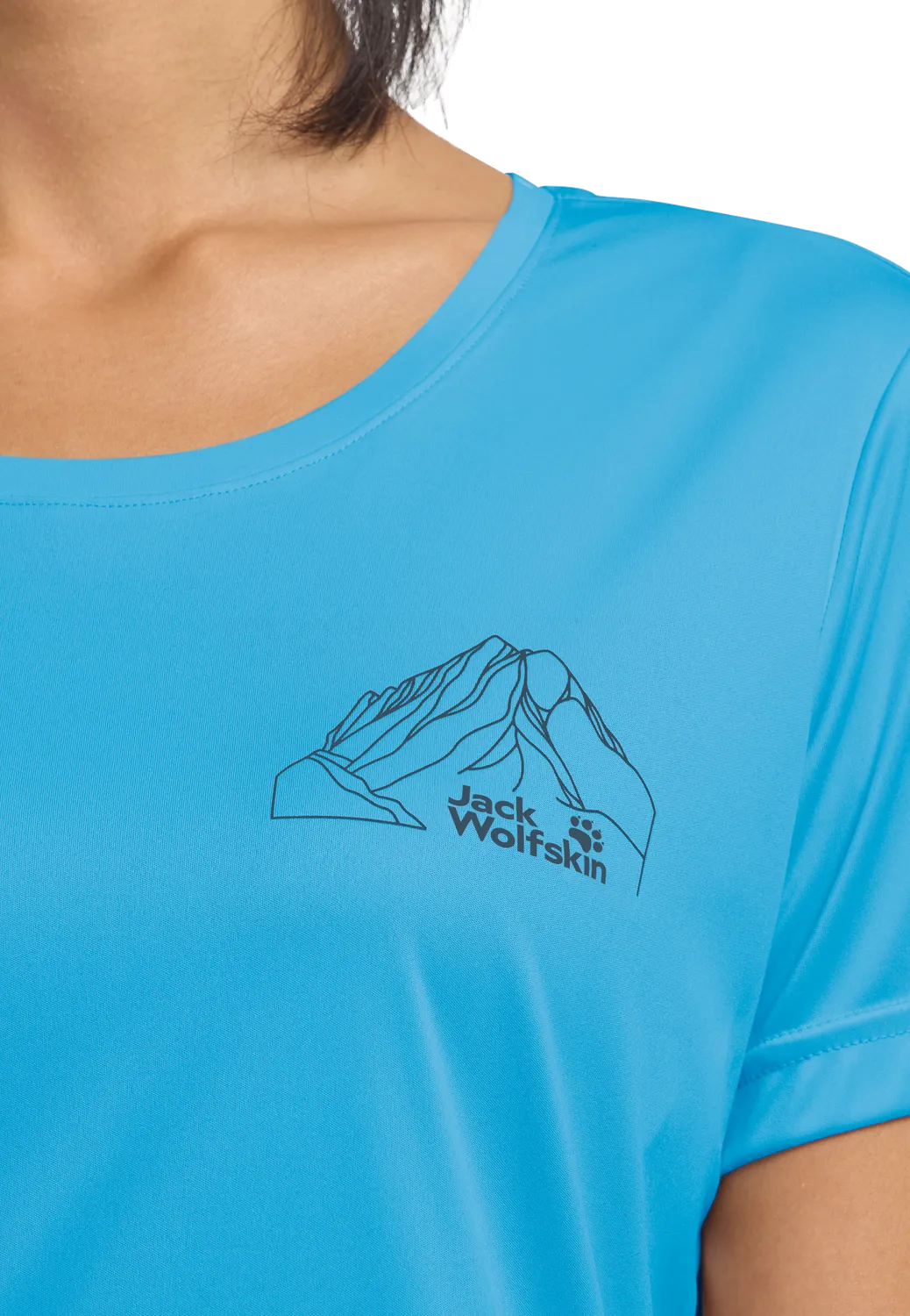 Jack Wolfskin Peak Graphic T W t-shirt femme séchage rapide