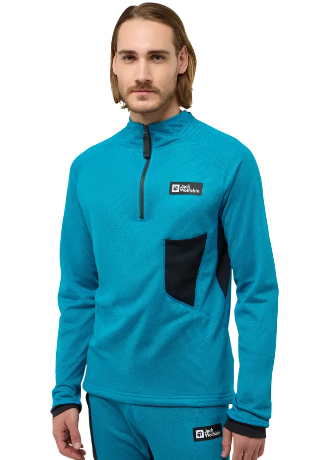 Jack Wolfskin Expdn Octa HZ M pull polaire homme léger