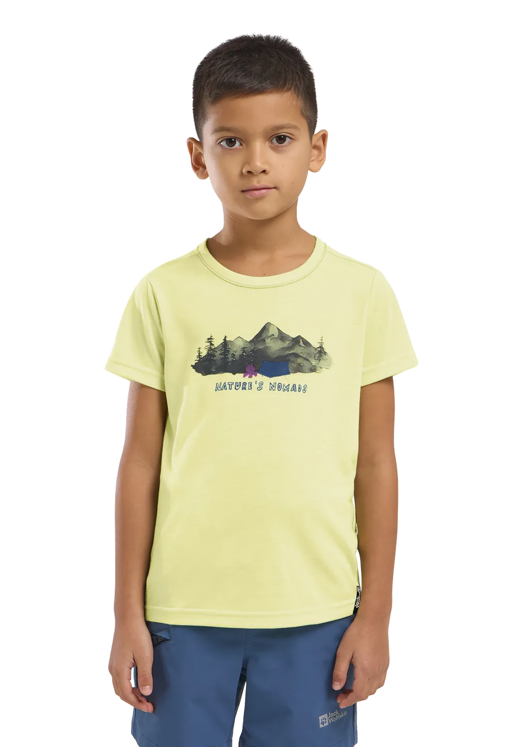 Jack Wolfskin Hiking Graphic T Kids tee-shirt enfant séchage rapide