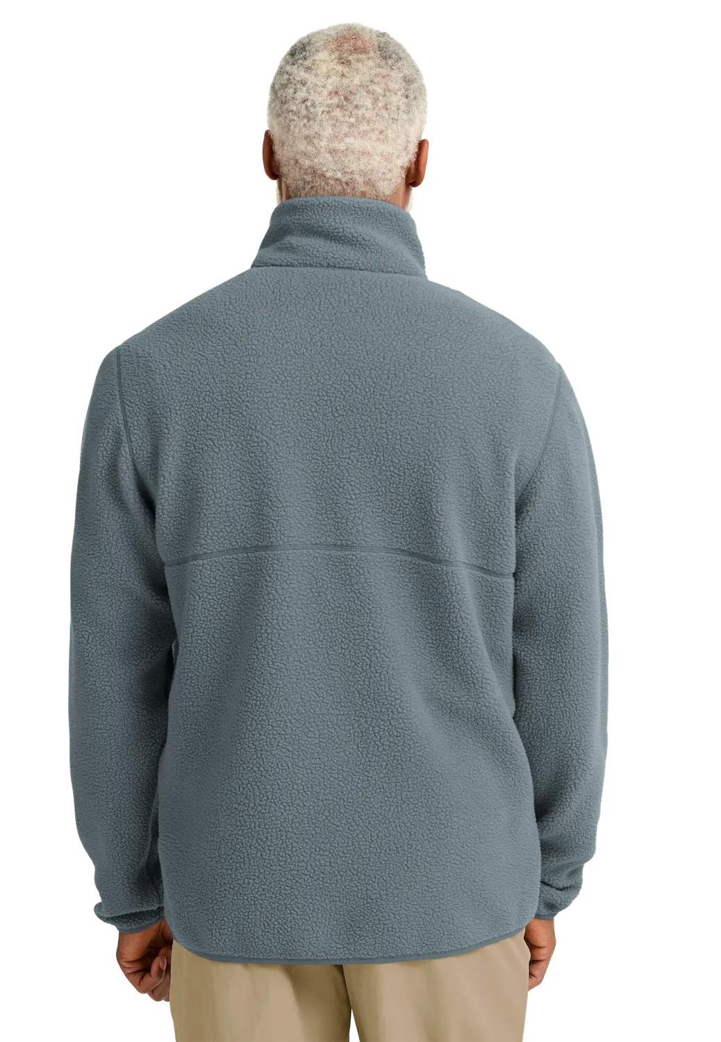 Jack Wolfskin Lite Curl FZ polaire homme col montant