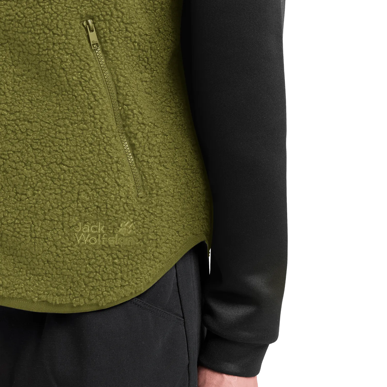 Jack Wolfskin High Curl Vest W gilet sherpa femme chaud
