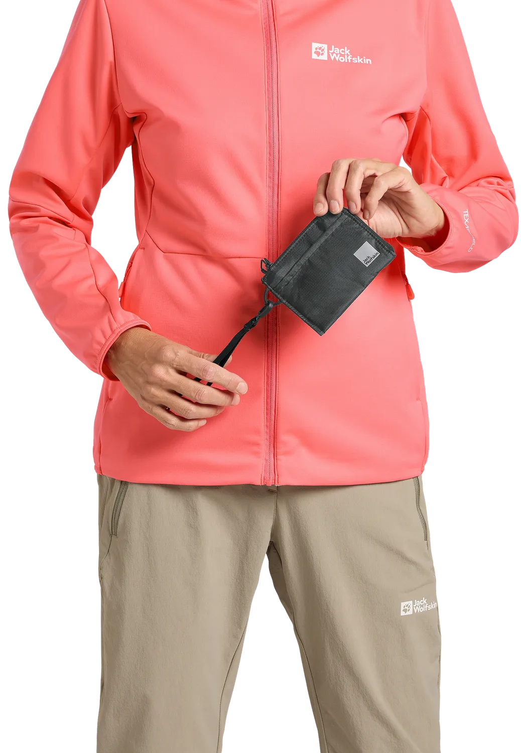 Jack Wolfskin Wandermood Wallet portefeuille voyage zippé