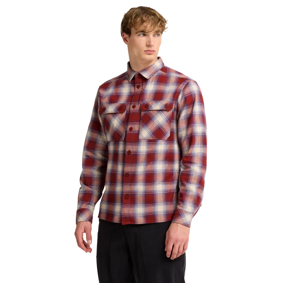 Jack Wolfskin Baja Flannel Shirt chemise homme flanelle