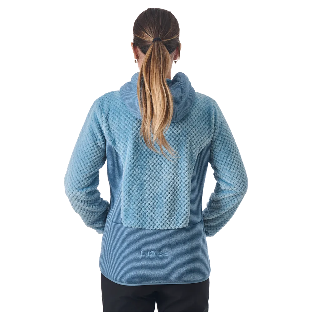 Lhotse Hazel polaire winterblue panneaux stretch