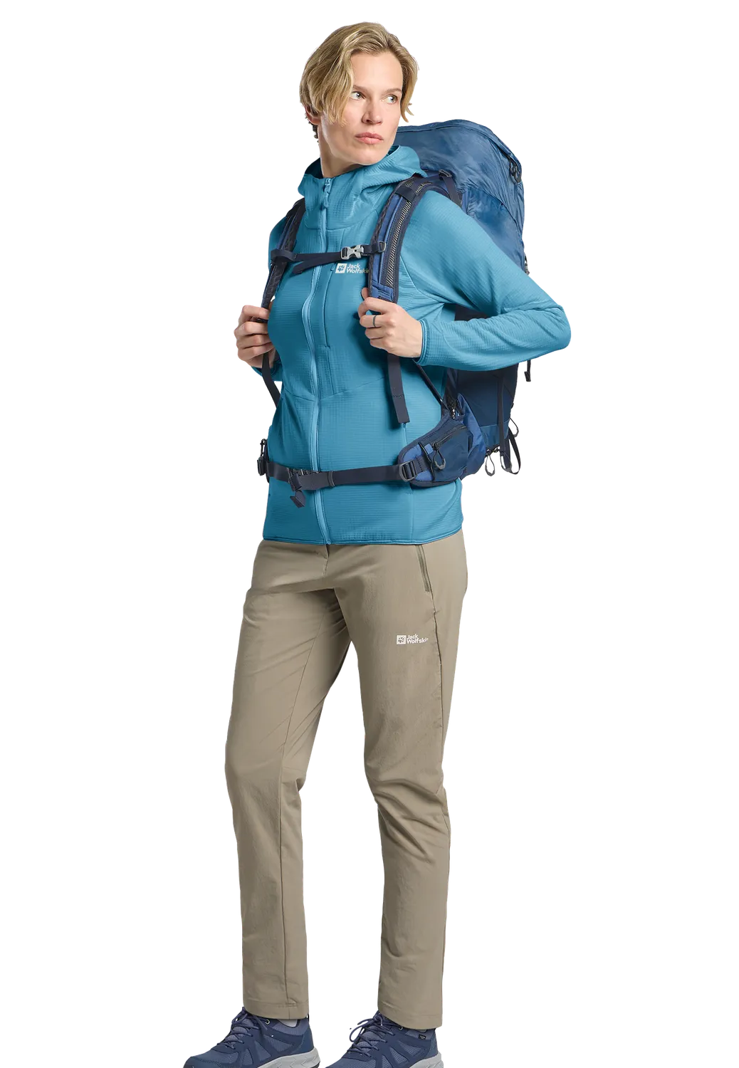 Jack Wolfskin Kolbenberg Hooded FZ W polaire femme capuche