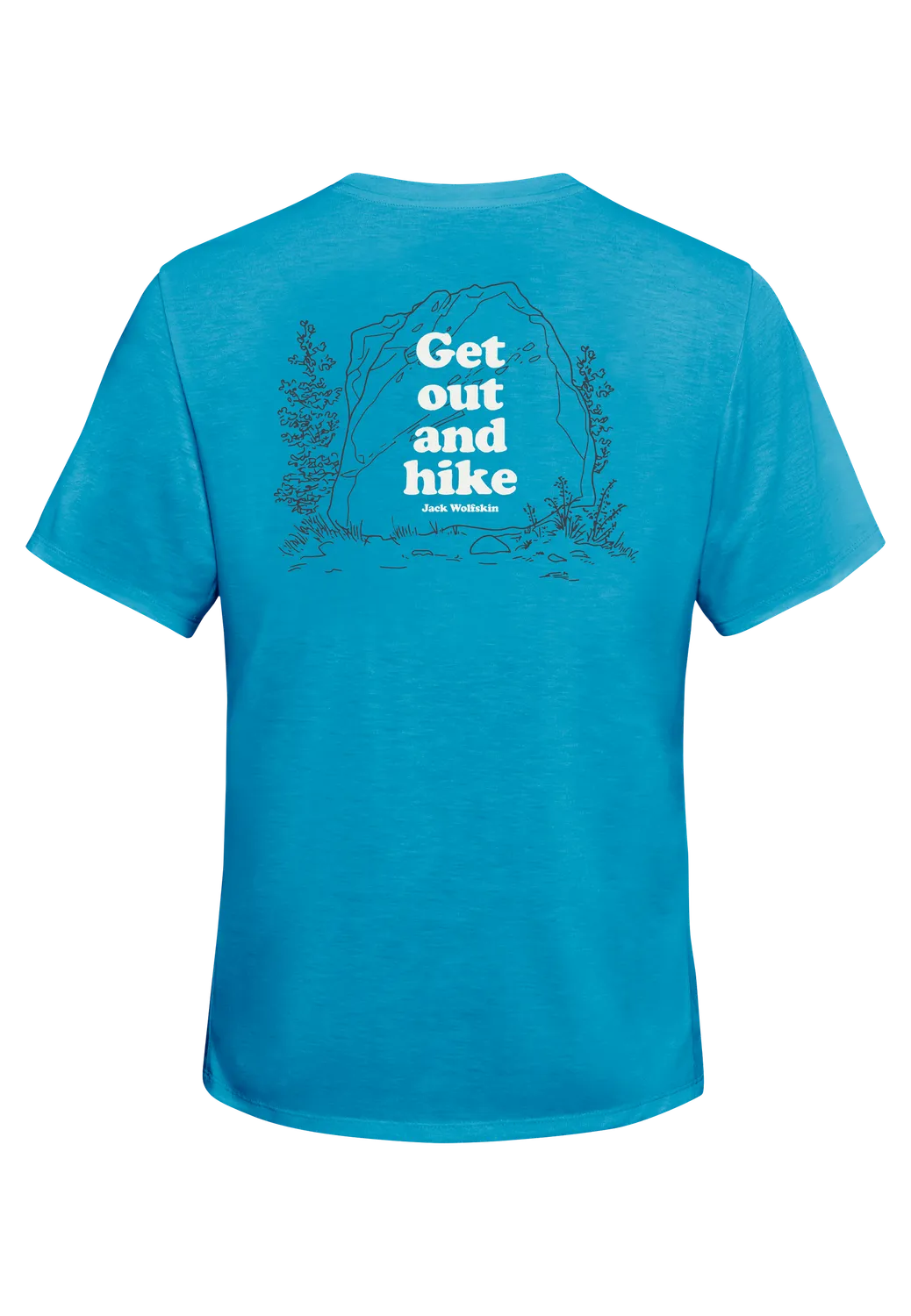 Jack Wolfskin Vonnan Graphic T t-shirt femme respirant