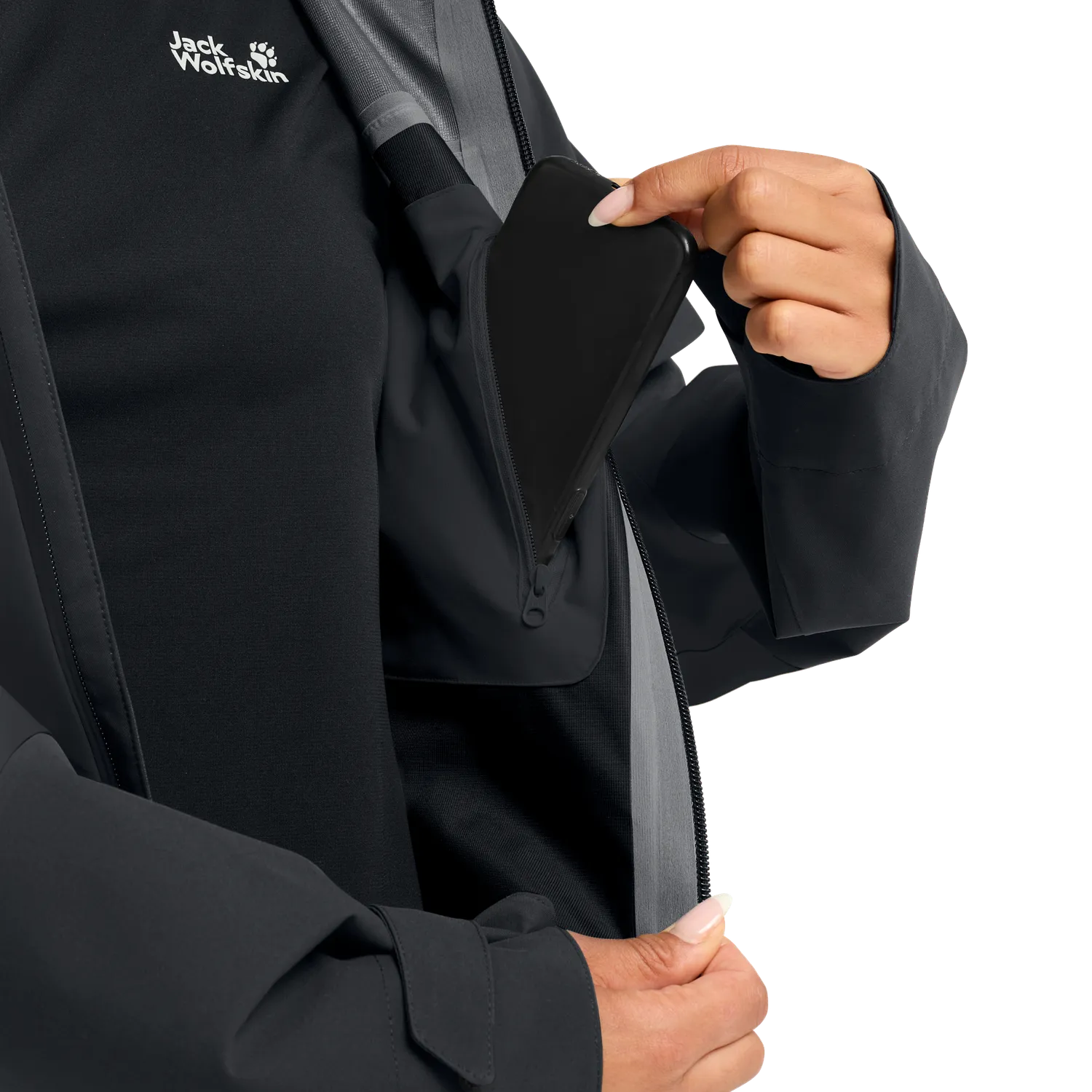 Jack Wolfskin Rockpaw 3L JKT W veste pluie imperméable