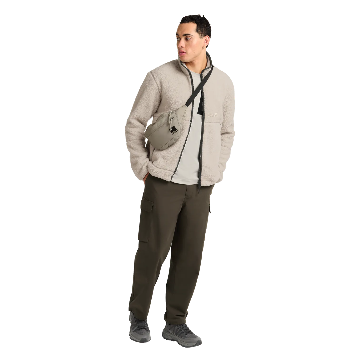 Jack Wolfskin Stone Lite JKT M polaire homme sherpa