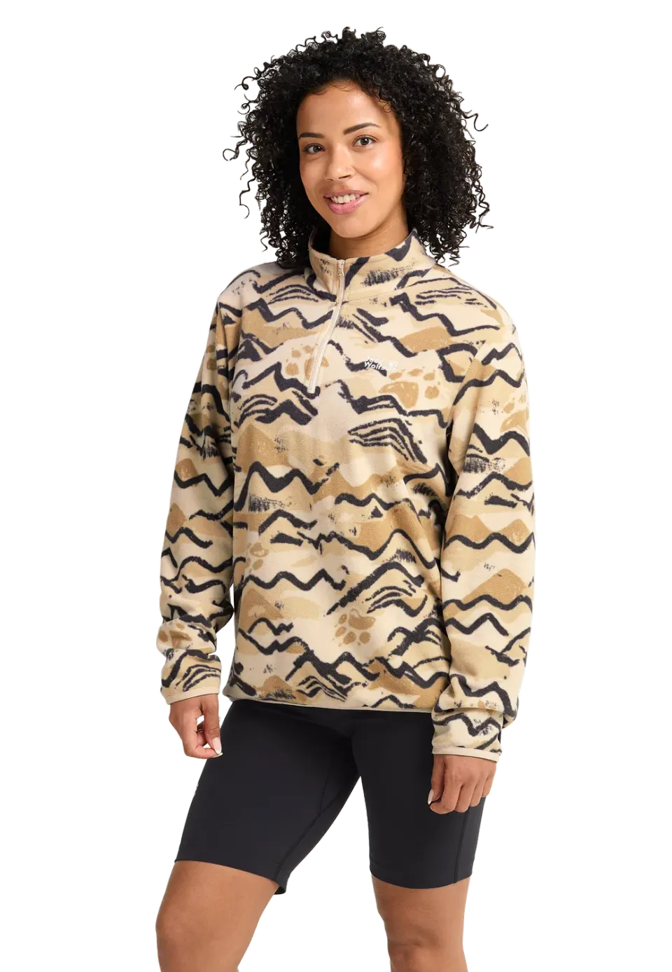 Jack Wolfskin Paw Era 100 Print HZ W pull polaire femme