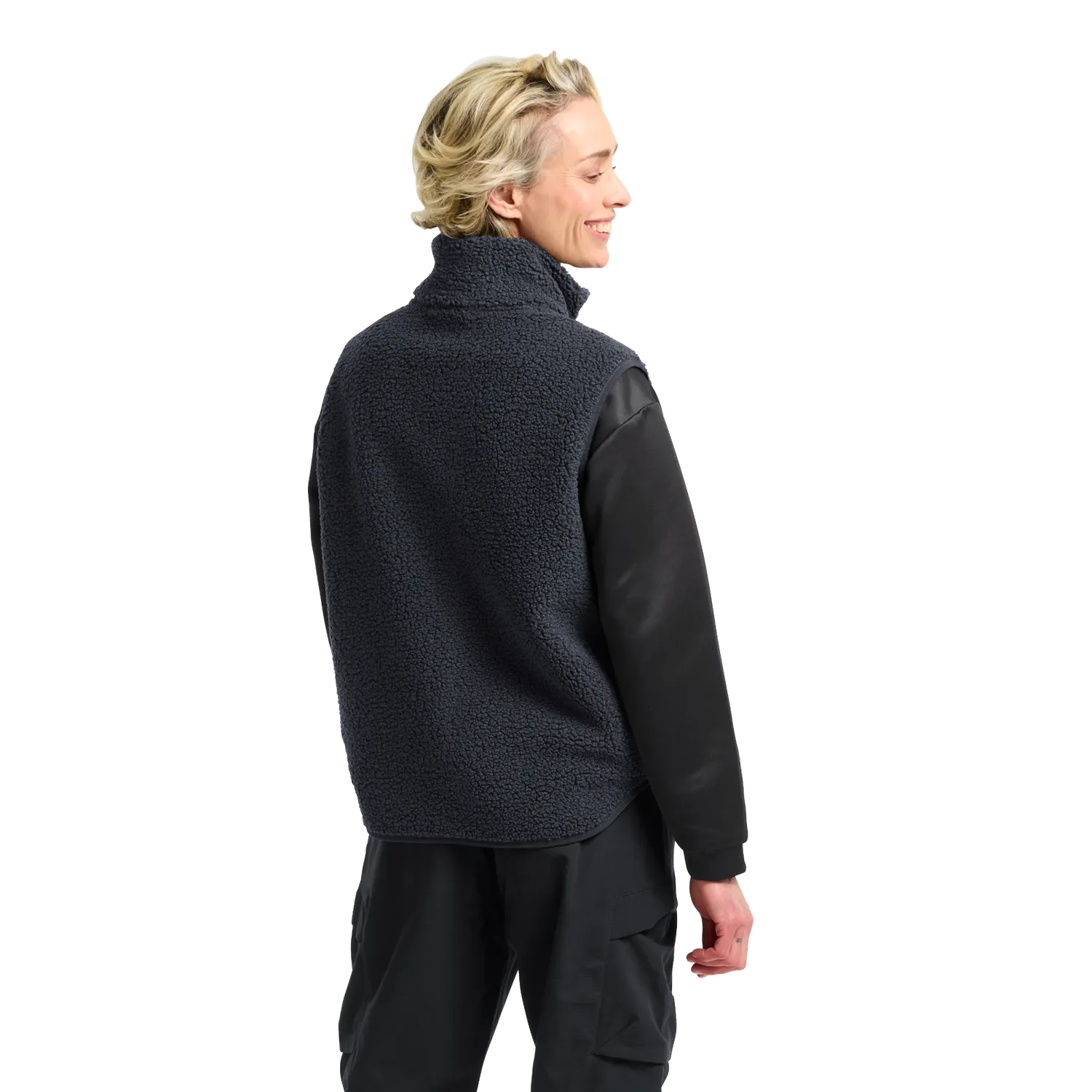 Jack Wolfskin High Curl Vest W gilet polaire femme sherpa
