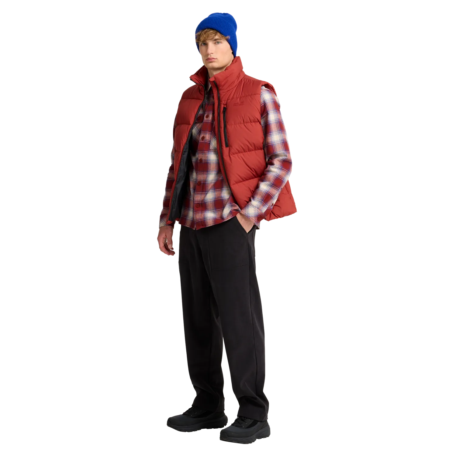 Jack Wolfskin Baja Flannel Shirt chemise homme flanelle