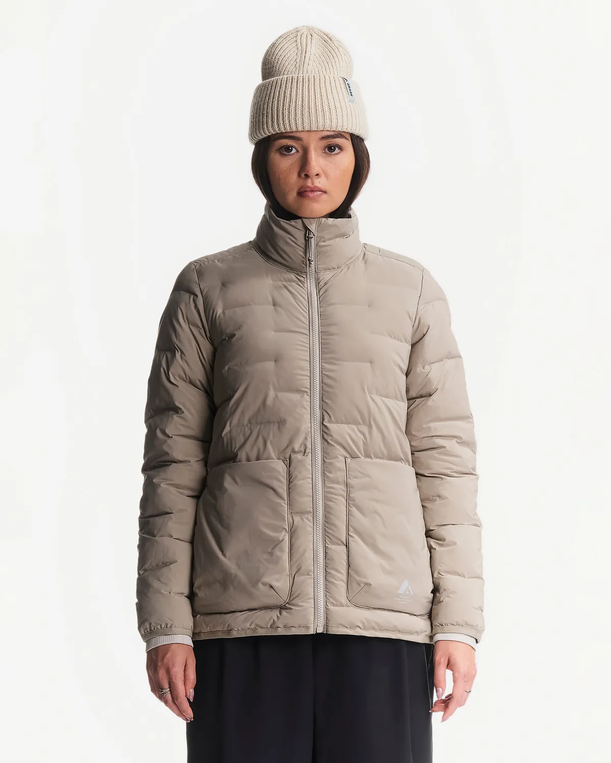 Orage Arctic doudoune noire hybride femme