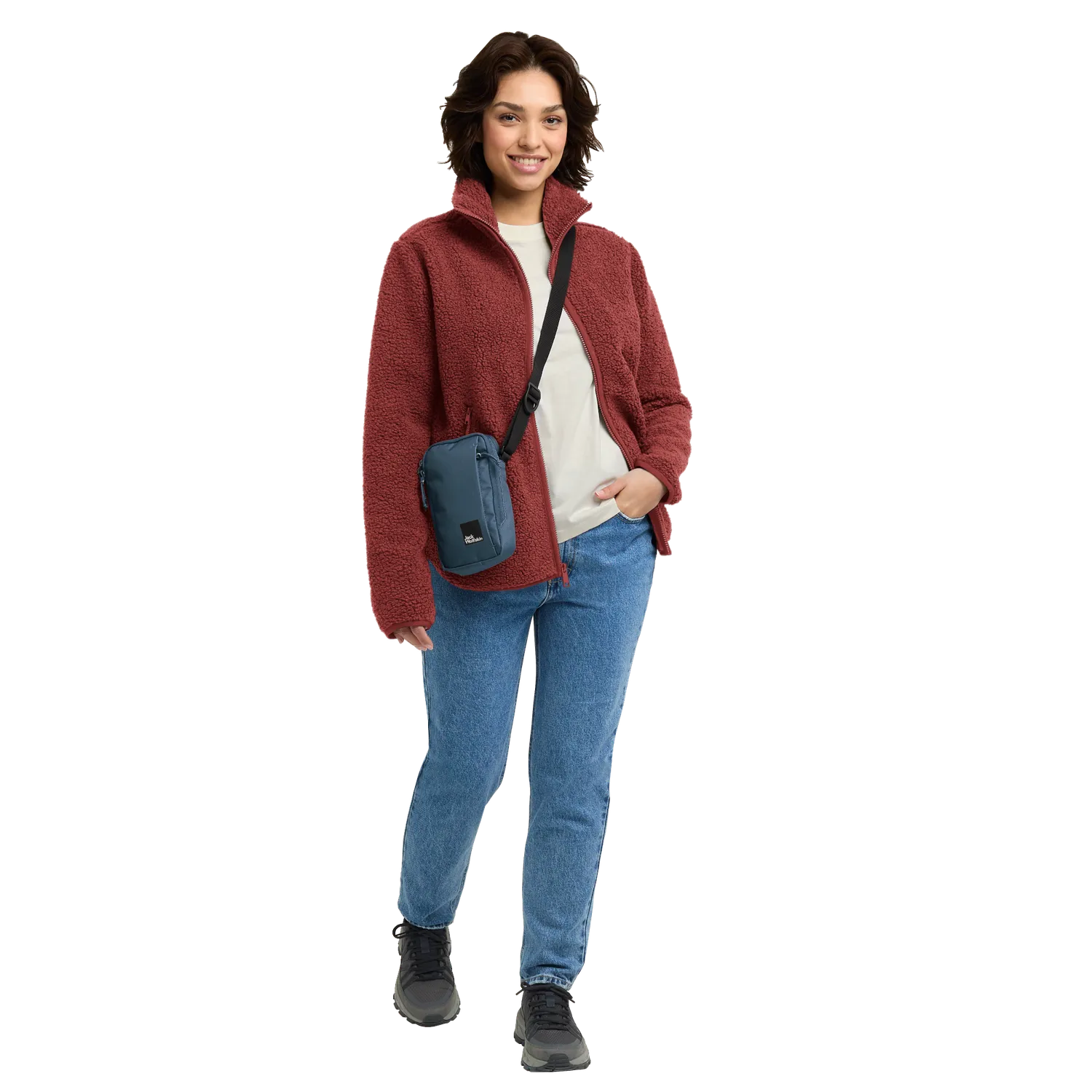 Jack Wolfskin High Curl Jkt W veste polaire femme sherpa