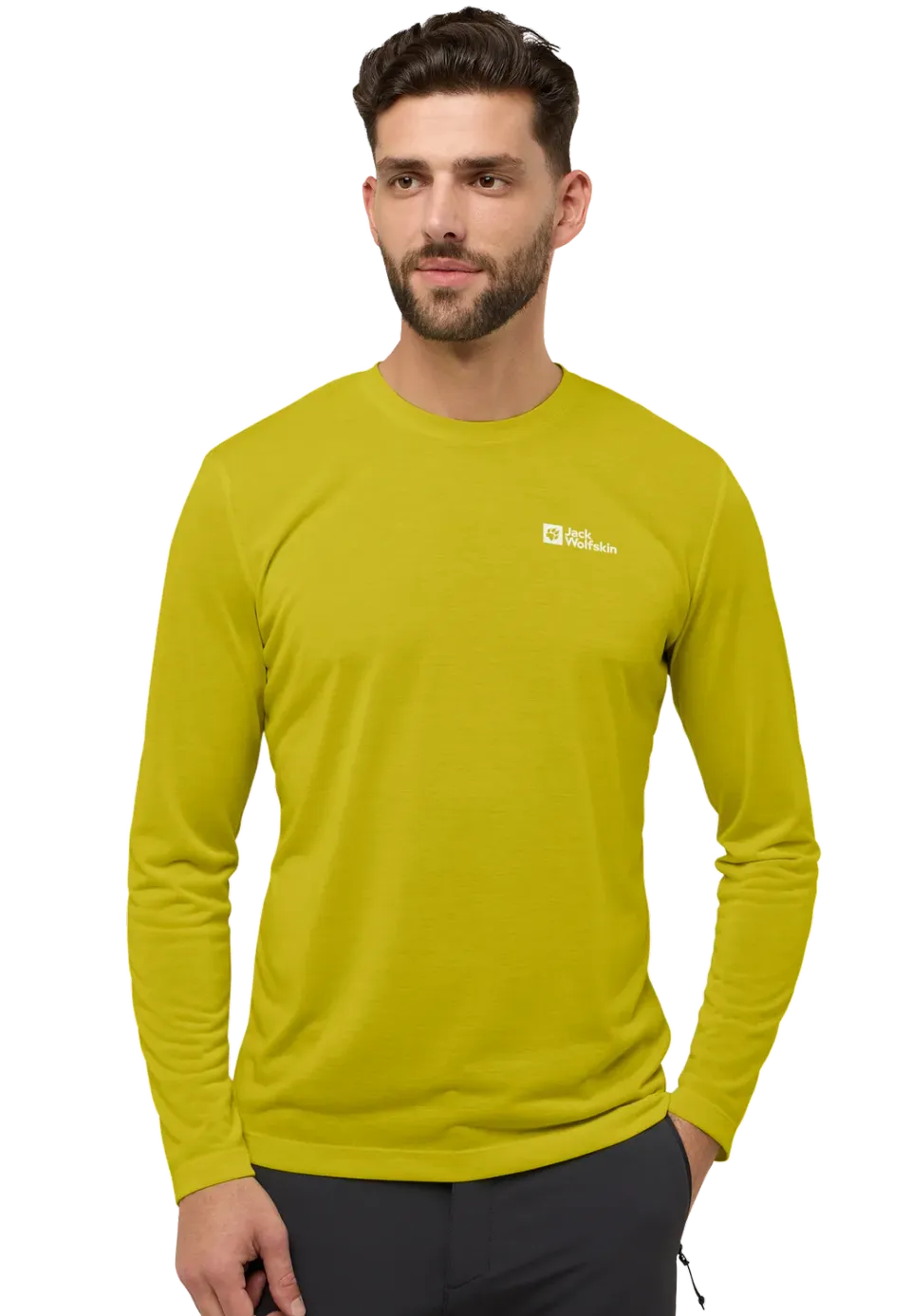 Jack Wolfskin Vonnan LS T t-shirt homme manches longues anti-odeur