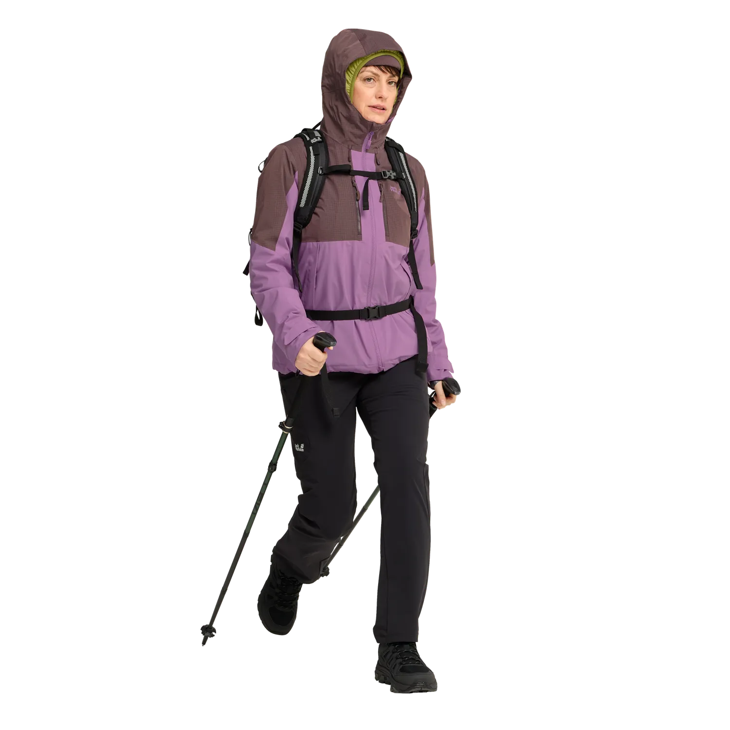 JACK WOLFSKIN HIKEMINDED 3IN1 JKT W veste 3-en-1 imperméable