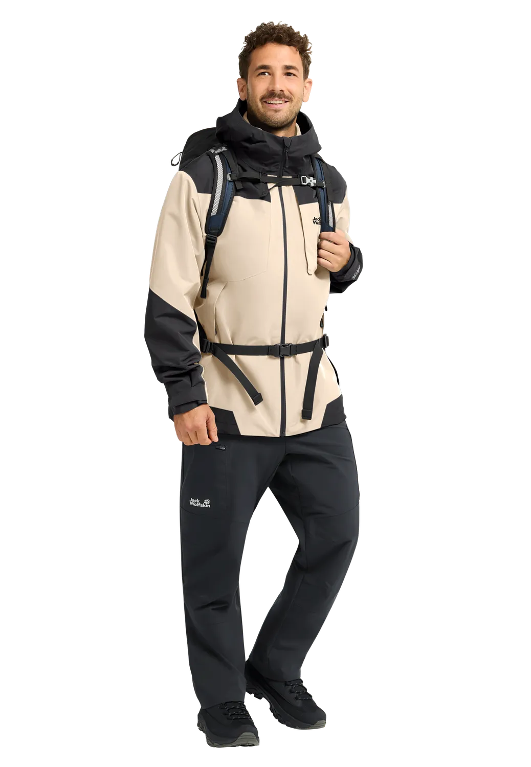 Jack Wolfskin Flextrail 2L JKT M veste pluie homme Texapore