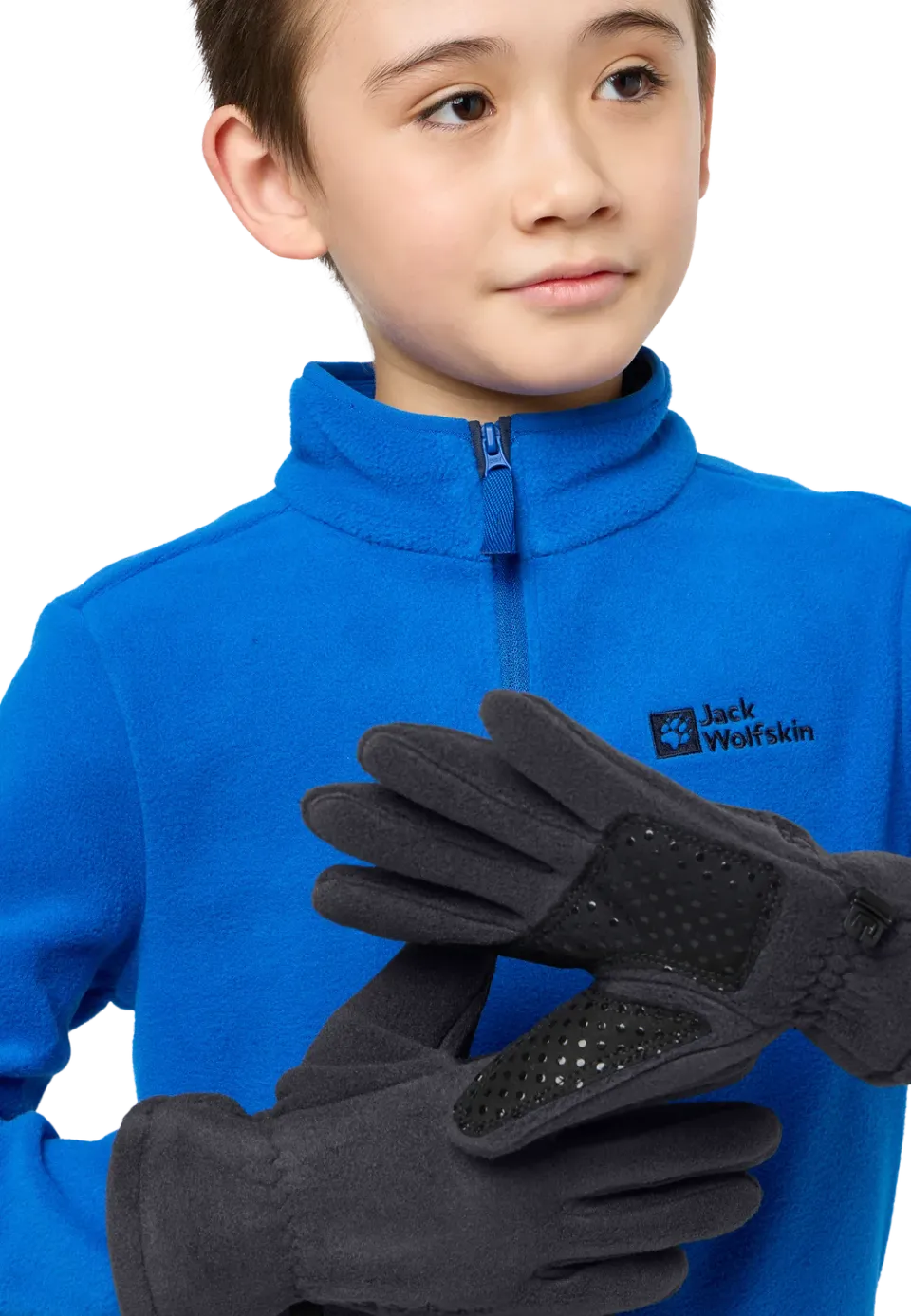 Jack Wolfskin Fleece Glove K gants polaire enfant chaud