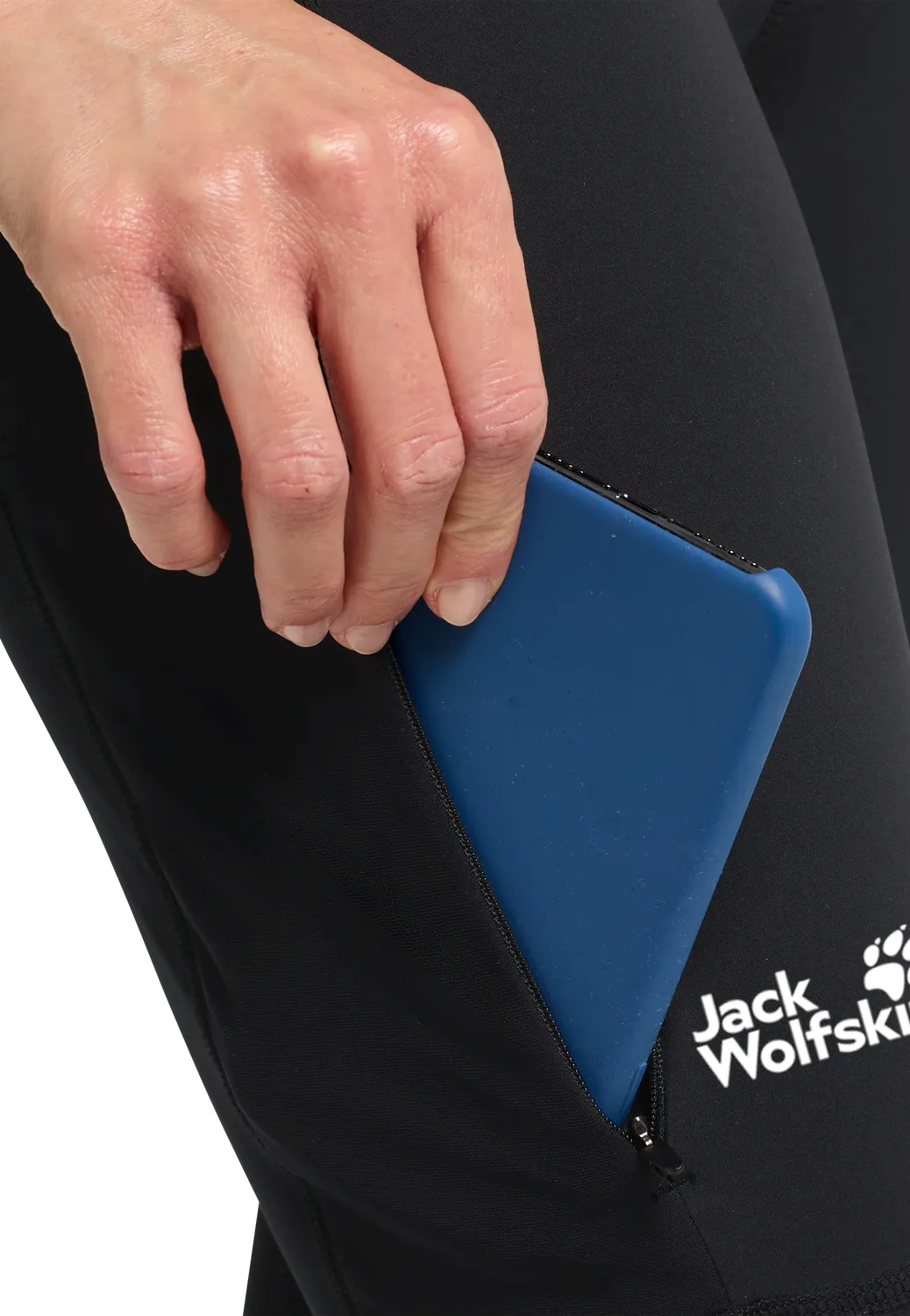 Jack Wolfskin Hike With Me Tights W legging femme coupe-vent