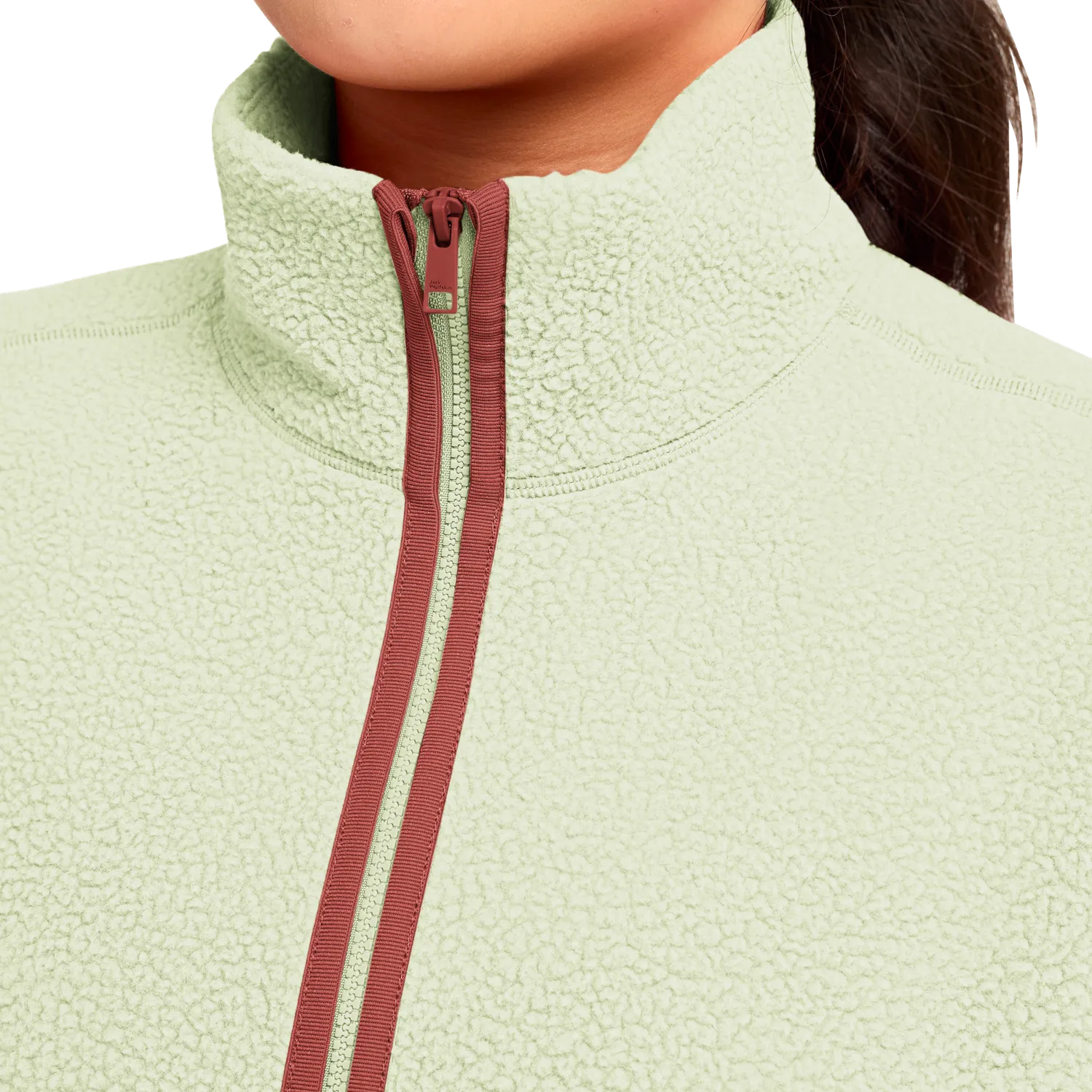 Jack Wolfskin Lite Curl HZ polaire femme demi-zip