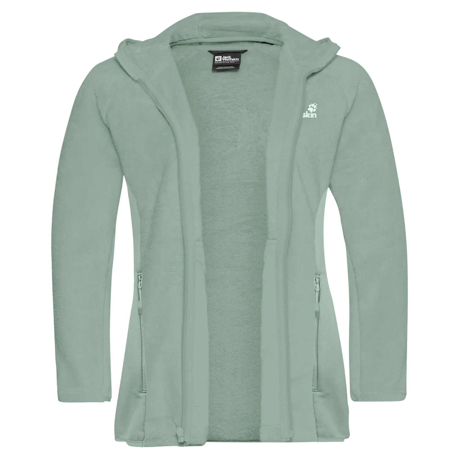 Jack Wolfskin Rotwand Hooded FZ W polaire femme capuche