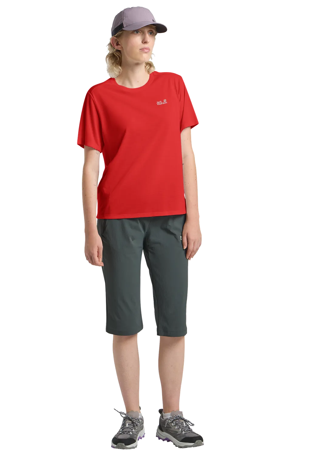 Jack Wolfskin Vonnan S/S T t-shirt femme respirant