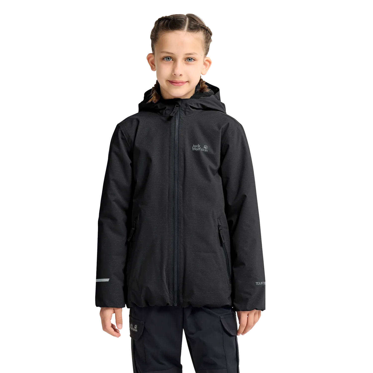 Jack Wolfskin Go Glow JKT K veste hiver enfant 128
