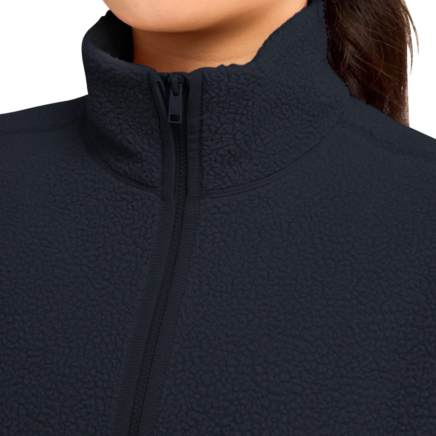 Jack Wolfskin Lite Curl HZ W polaire femme demi-zip