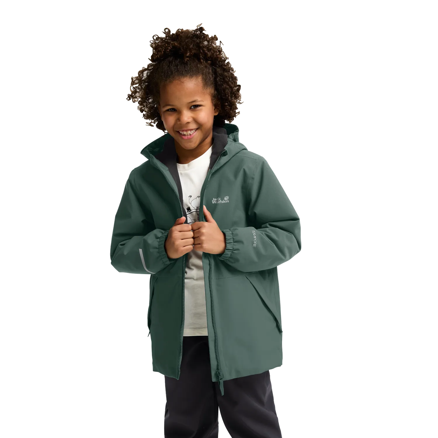 Jack Wolfskin Snow Days Jkt Kids veste hiver enfant imperméable