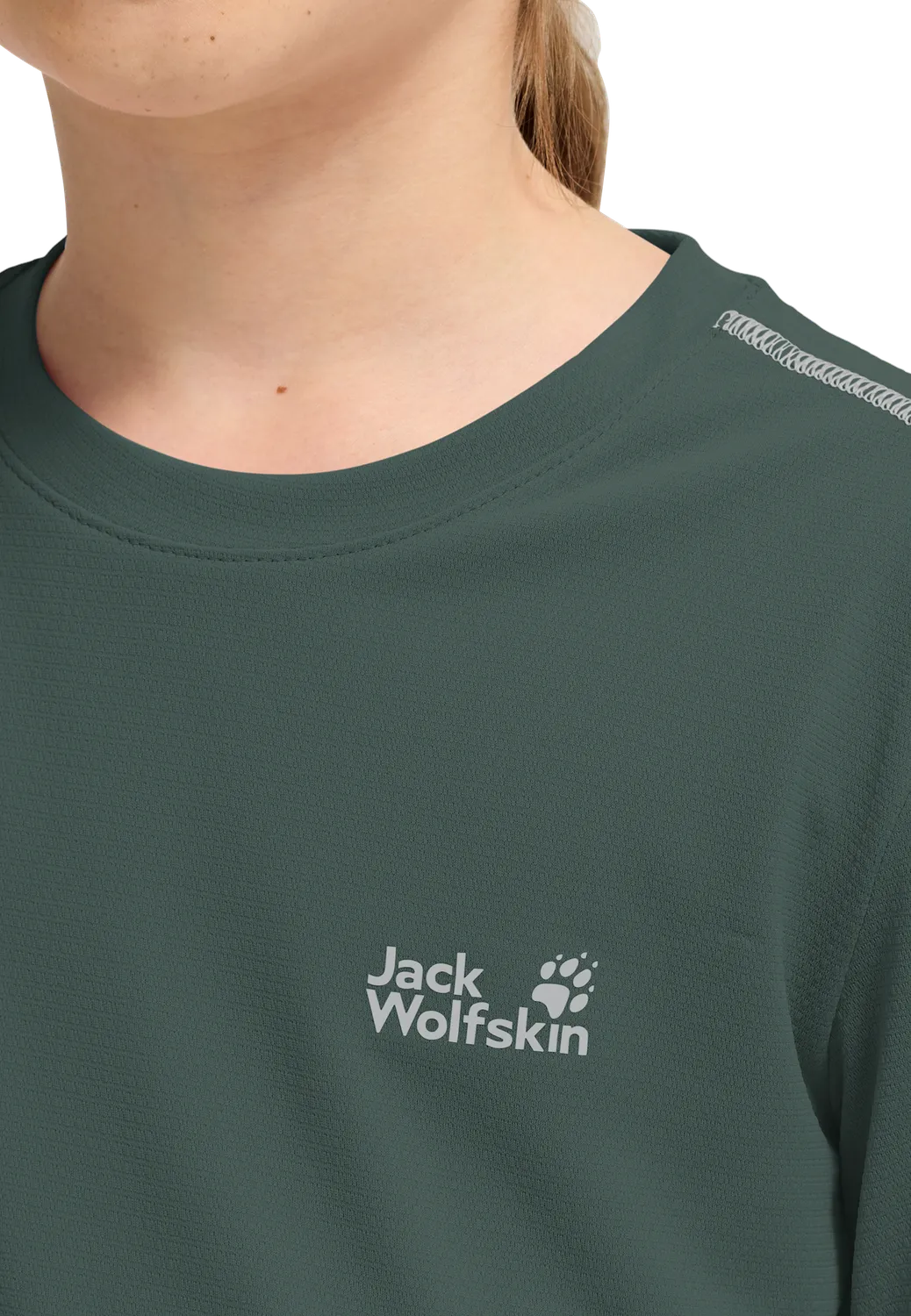 Jack Wolfskin Flare LS T K t-shirt enfant manches longues