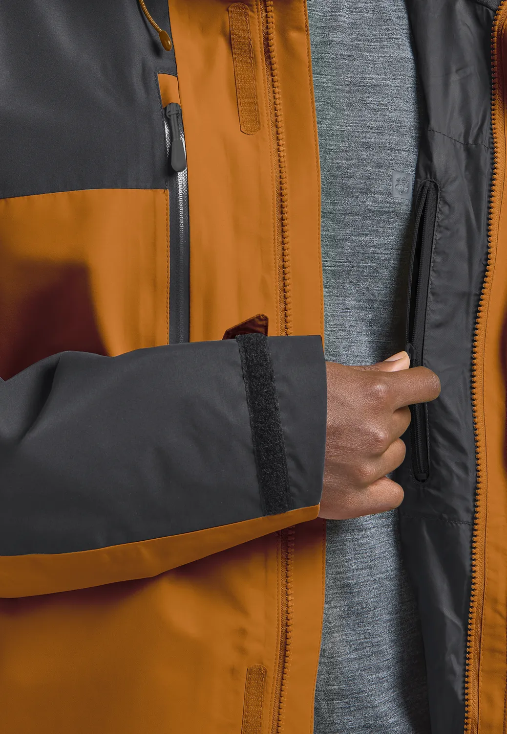 JACK WOLFSKIN JASPER 2L JKT M veste de pluie recyclée
