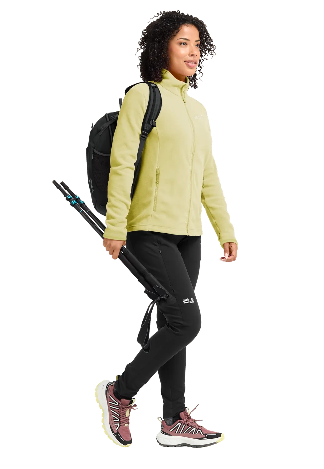 Jack Wolfskin Taunus 100 FZ W veste polaire femme 3-en-1
