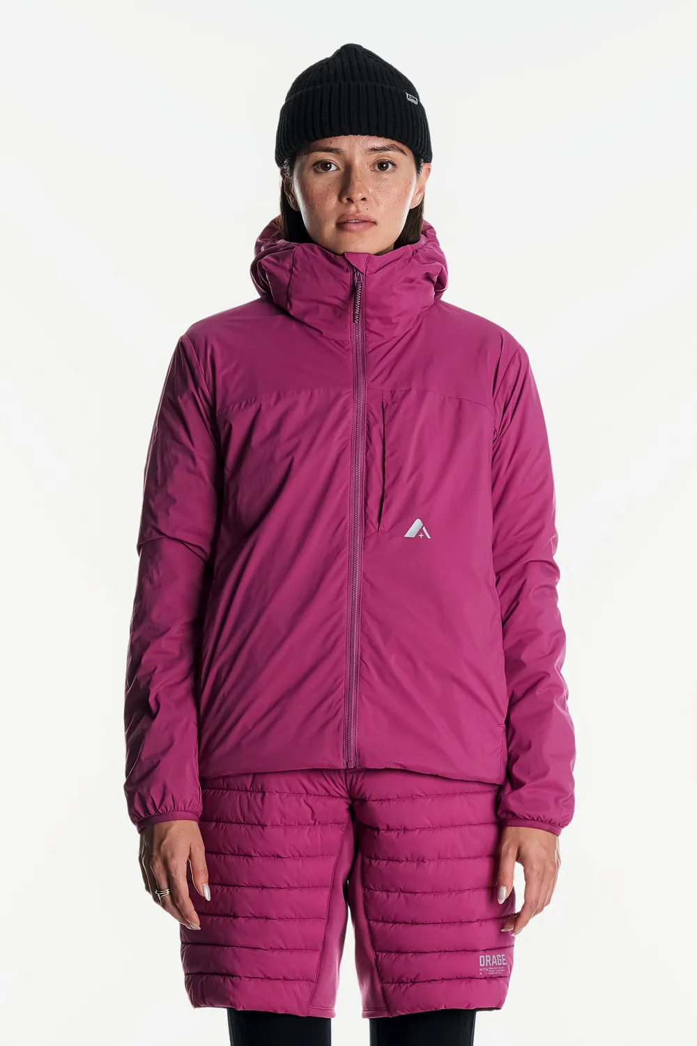 Orage Spine MTN-X Hooded veste ski Noir respirante