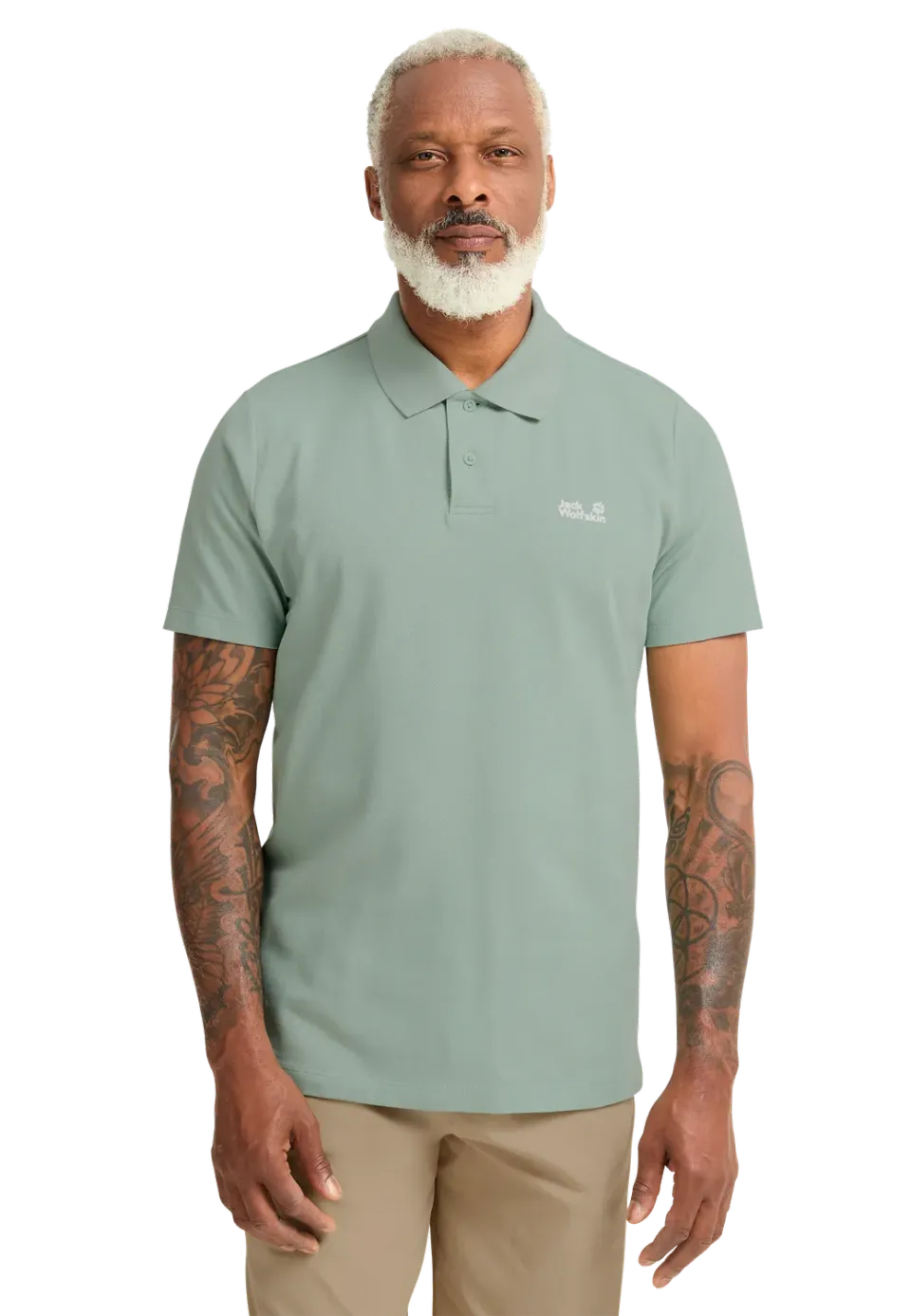 Jack Wolfskin Essential Polo M polo homme taille M coton